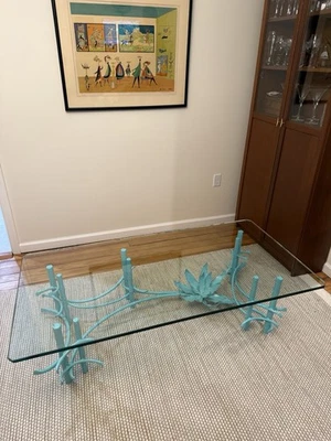 Mesa de centro Mid-Century moderna brutalista Silas Seandel Foto 1 de 4