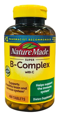 Complejo Super B Nature Made con Vitamina C 460ct CADUCIDAD 26/09+Envío Gratis Foto 1 de 2