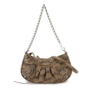 BALENCIAGA BB Monogram Le Cagole Mini Hand Shoulder Bag Brown 695814 90296094 - Picture 1 of 10