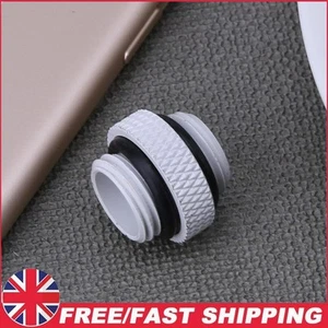 Raccord de tuyau double filetage externe G1/4 pour système de refroidissement par eau PC - Photo 1/14