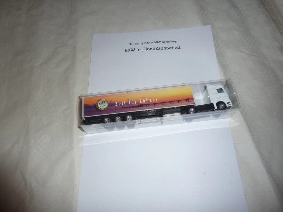 ## LKW LÜBZER: Brauerei Trucks Werbetruck Sammeltruck Biertruck  188-3 - Bild 1 von 1