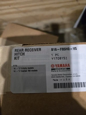 Yamaha 2016 2024 receptor enganche Kodiak Grizzly OEM 700 450 Foto 1 de 4