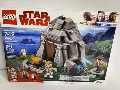 LEGO Star Wars Ahch-To Island Training 75200 Completo 100% Construcción Inversa Foto 1 de 4