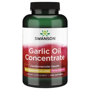 Swanson Garlic Oil 1,500 mg 500 Softgels - Picture 1 of 6