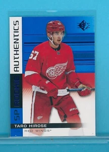 🚨 Taro Hirose 2019-20 Upper Deck SP #118 Blue Rookie Authentics RC Red Wings - Picture 1 of 2