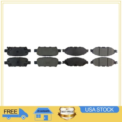 Pastillas de freno delanteras traseras XH para Infiniti QX60 2014-2019 2X piezas centradas Foto 1 de 4