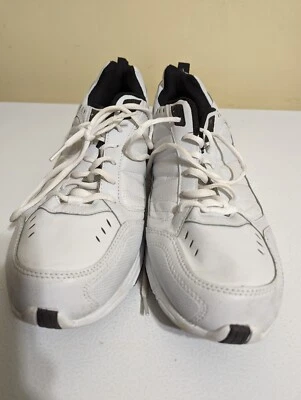 Zapatillas deportivas Athletic Works para hombre talla 14 peso ligero. Blanco. Foto 1 de 4