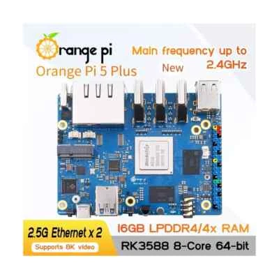 (STOCK EE. UU.) Orange Pi 5 Plus 16G con módulo eMMC de 256 GB RK3588 (+ adaptador) SBC Foto 1 de 4
