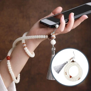 Bodhi Beads Phone Strap Bodhi Phone Lanyard Phone Hanging Rope - Afbeelding 1 van 12