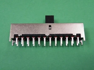 8P2W 8 Pole 2 Way Slide Switch Model Railway Hobby 12g CY04 - Picture 1 of 6