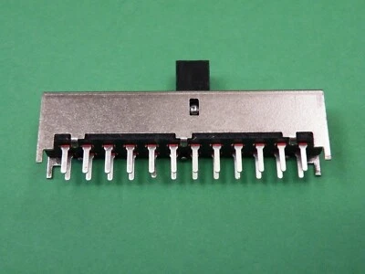 8P2W 8 Pole 2 Way Slide Switch Model Railway Hobby 12g CY04 - Image 1 of 4