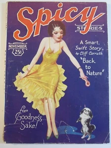Spicy Stories Pulp v.6 #6, Apr. 1931 sehr guter Erhaltungszustand Henoch Bolles um des Guten willen Brief! - Bild 1 von 5