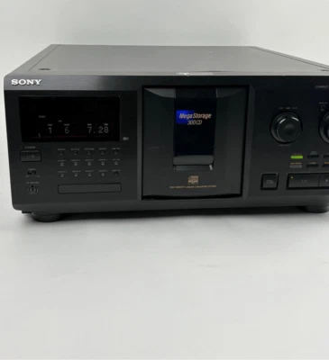 Vtg 1999 Sony CDP-CX350 MegaStorage 300 CD Compact Disc Player Changer Tested - Image 1 of 4