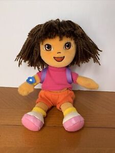 Ty Beanie Baby Dora the Explorer Plush Doll Stuffed Animal Backpack 8" 2005