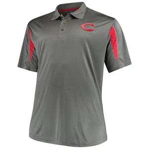 MLB Majestic Cincinnati Reds Polo Collared Shirt 5XL/XXXXXL NWT - Picture 1 of 6