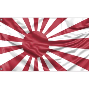 Rising Sun Flag, Unique Design, 3x5 Ft / 90x150 cm size, EU Made - Picture 1 of 5