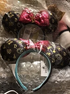 Castle Cutie Disneyland Resort Ohren Pailletten Schleife Dornröschen Stirnband 2023 - Bild 1 von 3