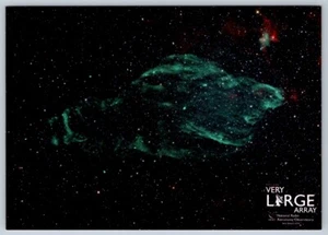 Seekuhnebel W50 Bild von Very Large Array Radioteleskop NRAO VLA New Mexico - Bild 1 von 2