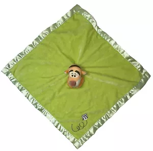 Manta de Seguridad Disney Tigger Winnie The Pooh Lovey Borde Satinado Verde - Imagen 1 de 4