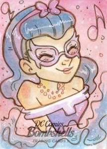 2018 Cryptozoic DC Bombshells Series 2 Sketch Card Bellamy Huntress - Photo 1/1