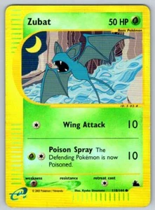 2003 E-Card - Skyridge Zubat Reverse Holo Common #118 - Bild 1 von 2