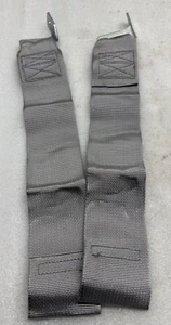 RJS Racing Harness 3in. Gray Seatbelt Parts NOS set of 2 - Picture 1 of 3