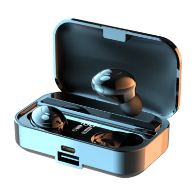 Handsfree Bluetooth Mini Headset Wireless In Ear Sports Earphone Earpieces w/Mic - Image 1 of 4