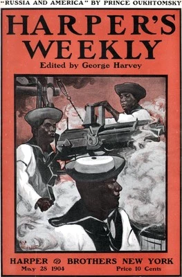 Harpers Weekly G K CHESTERTON Toboggan Handicap MORRIS PARK Minola Mada Hurst 04 - Image 1 of 2