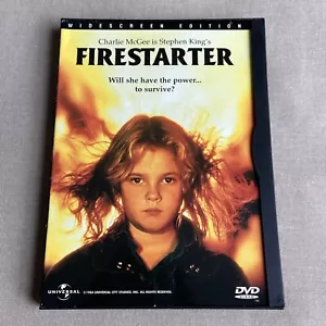 Firestarter (DVD 1984 WS) Original Stephen King Horror Drew Barrymore David Keit - Picture 1 of 6
