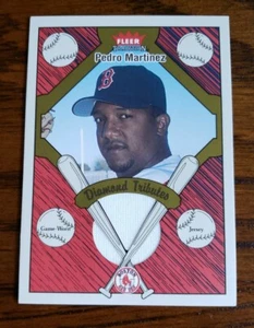 2004 Fleer Tradition Diamond Tributes Jersey Pedro Martinez #DT-PM HOF Red Sox - Picture 1 of 2