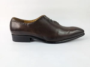 Daniel Villa Handmade Brown Leather Casual Shoes Uk 11 Eu 45 - Picture 1 of 6