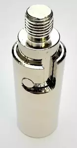 Pro Trucker Amateur Radio CB Antenna Chrome Quick Disconnect for 3/8-24 Threads - Picture 1 of 4