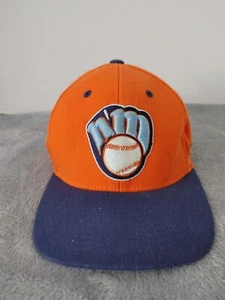 New Market Little League Youth XS MLB Baseball Cap Zephyr Orange Blue - Picture 1 of 7