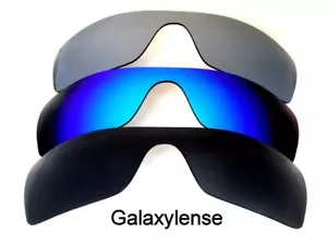 Galaxy Replacement Lenses for Oakley Batwolf Black&Blue&Titanium Polarized 3PAIR - Picture 1 of 6