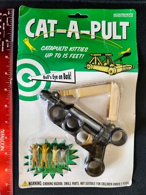 Accoutrements Vintage Cat-A-PULT Game Toy Sealed & Rare Catapults Kitties 15' - Image 1 of 3