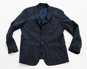 Banana Republic Men's Slim Fit Suit Blazer Sports Coat CF6 Navy Blue Size 42R