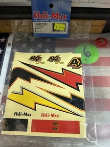 Heli-Max HMXE7511 V3 DECAL SET for: AXE CPv3 - Picture 1 of 5
