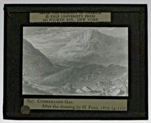 MLS  - #897 Cumberland Gap from Drawing by H Fenn 1872 MLS322 - Bild 1 von 2