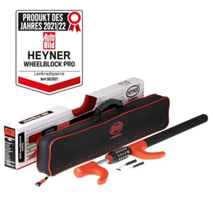 Blokada kierownicy Pazur kierownicy Heyner Samochód WheelBlock Pro Premium z blokadą szyfrową - Zdjęcie 1 z 9