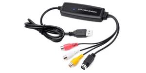 Premium S-Video RCA a USB Video Grabber - Nessuna installazione driver necessaria per PC - Foto 1 di 6
