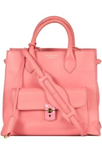 BALENCIAGA PINK PADLOCK ALL AFTERNOON LEATHER TOTE BAG - Picture 1 of 12