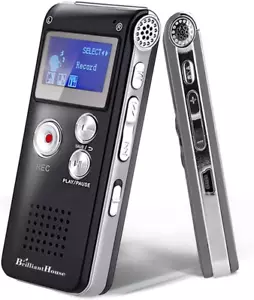 16GB Digital Voice Recorder Voice Activated Recorder with Playback - Picture 1 of 12