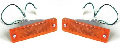 JUEGO DE LUCES INDICADORAS DELANTERAS ÁMBAR PARA MAZDA 121 323 626 929 FORD FESTIVA KIA ORGULLO Foto 1 de 2