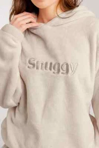 NUEVO Sudadera con Capucha de Lanza Desnudo Acurrucada Desnudo 10/14 Mediana - Imagen 1 de 3
