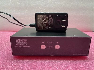 Tripp Lite 2-port With USB 3.0 HUB  Displayport Kvm Switch 3.0 Superspeed - Image 1 of 4