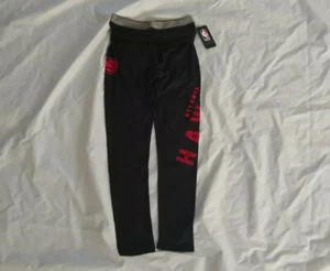 NBA Junior's Atlanta Hawks Elastic Waist Black Leggings Size M(7-9) - Picture 1 of 10