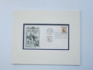 The Hungarian Revolution of 1848 & Lajos Kossuth & First Day Cover of his stamp  - Picture 1 of 1