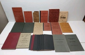 Railroad Firemen Ephemera Lot NY Central & Hudson River 1893-1929 42 Pieces - Picture 1 of 15