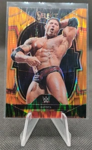 2023 Panini Select WWE Orange Flash Prizm #67 Batista Wrestling Card - Picture 1 of 2