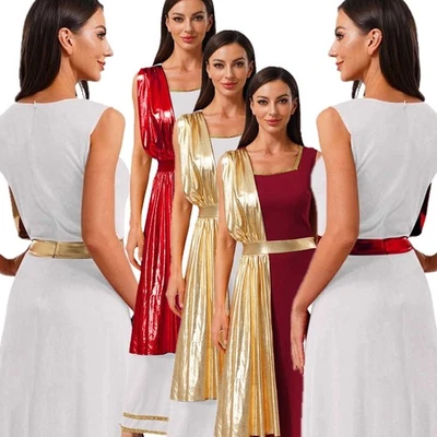 Woman Costumes Holiday Dress Festival Skirt Nymphs Tunic Renaissance Uniform - Image 1 of 4
